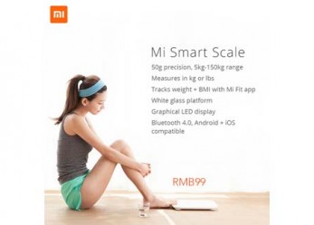 Xiaomi Reveals New Health Gadget – Mi Smart Scale