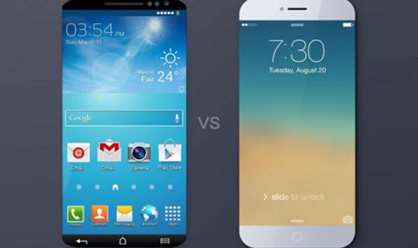 Compare Devices Galaxy S7 and Iphone 6