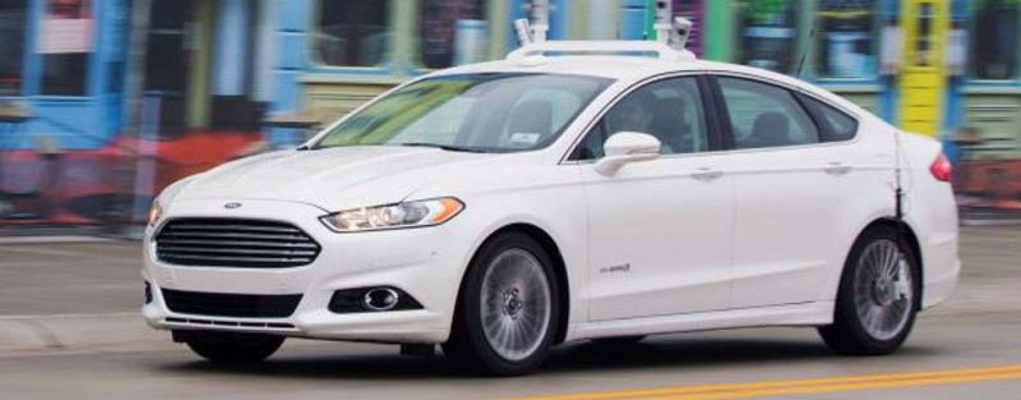 Ford’s Driverless Car Without Steering Wheel or Pedals