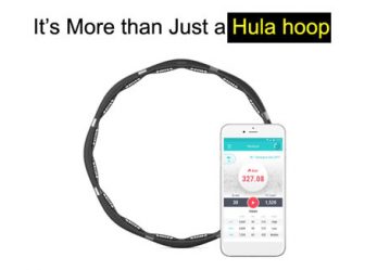 VHOOP Smart Device To Track Hula Hoop Fitness & Workout Activities