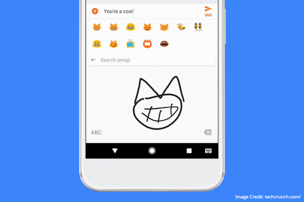 gboard smart keyboard application newest drawing feature