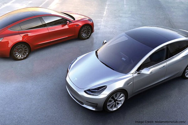 the design of tesla model 3