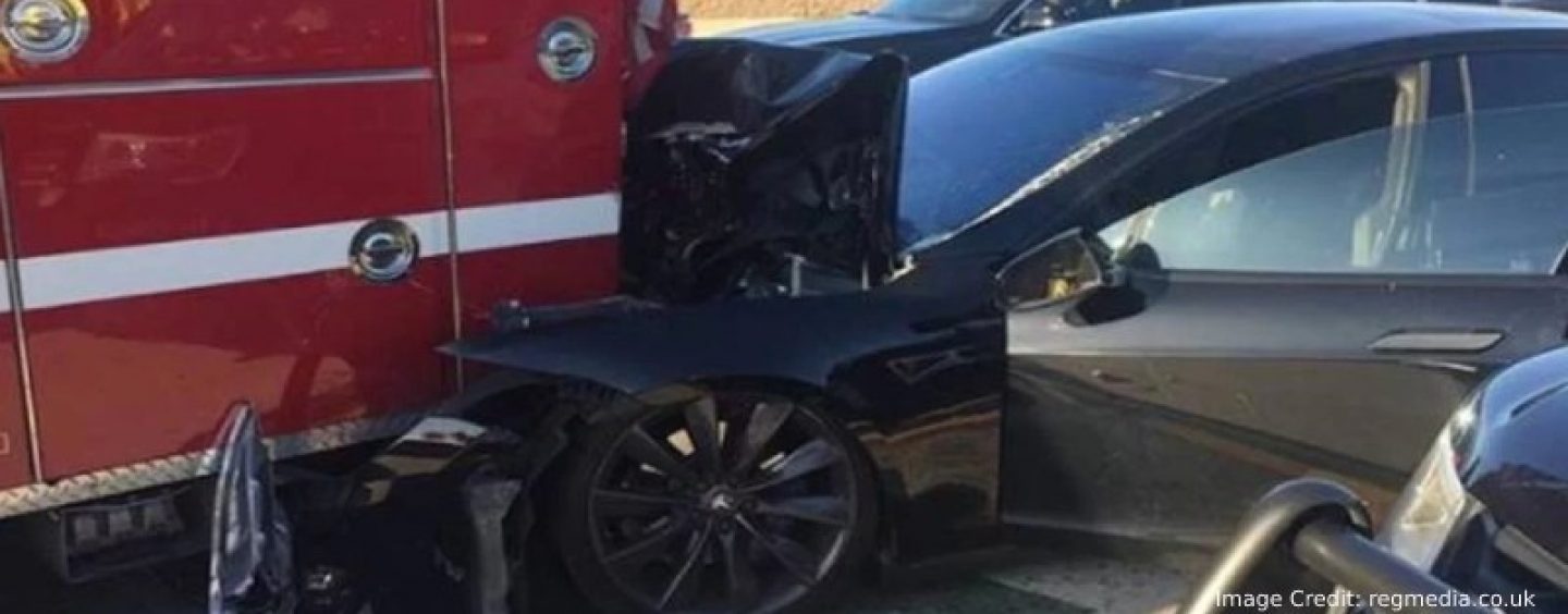 A Tesla On Autopilot That Crashed Into The Fire Truck – Find The Reasons